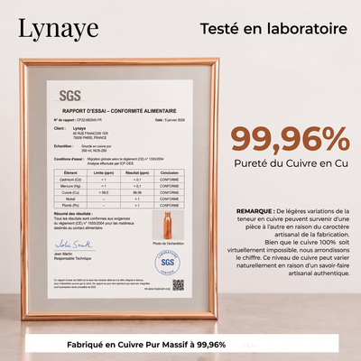 LYNAYE™ — Gourde en Cuivre Pur
