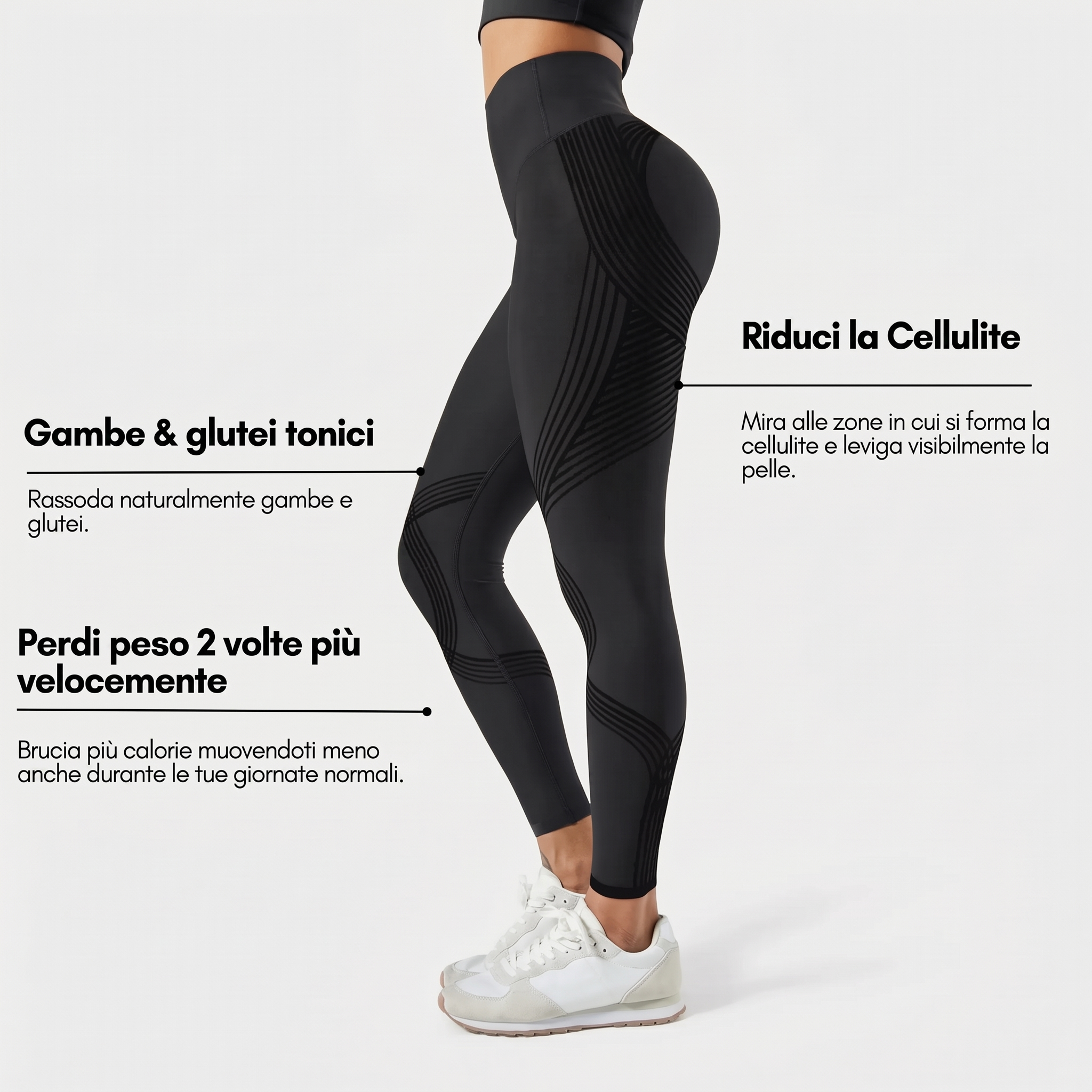 Leggings 3D Lynaye – Ridefinisci la tua silhouette senza sforzo